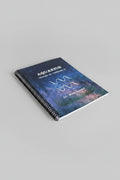 Aquarius 52-Week Zodiac Journal with studio grey background